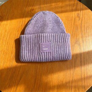Acne Lavender Knit Hat